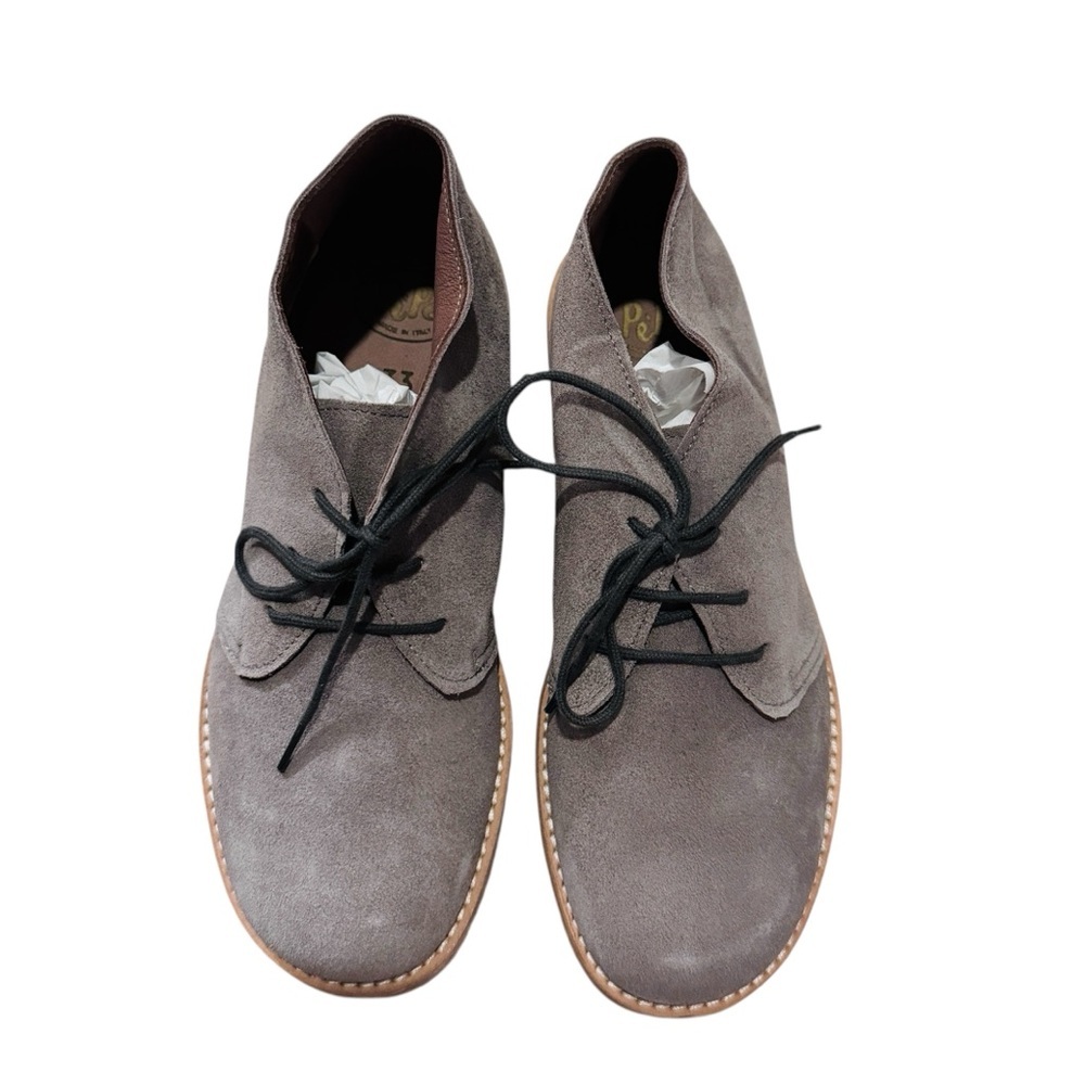 PèPè Kids grey Suede little boys booties Kids NEW